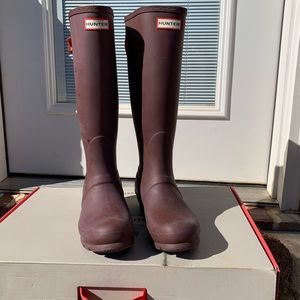 Hunter rain boots